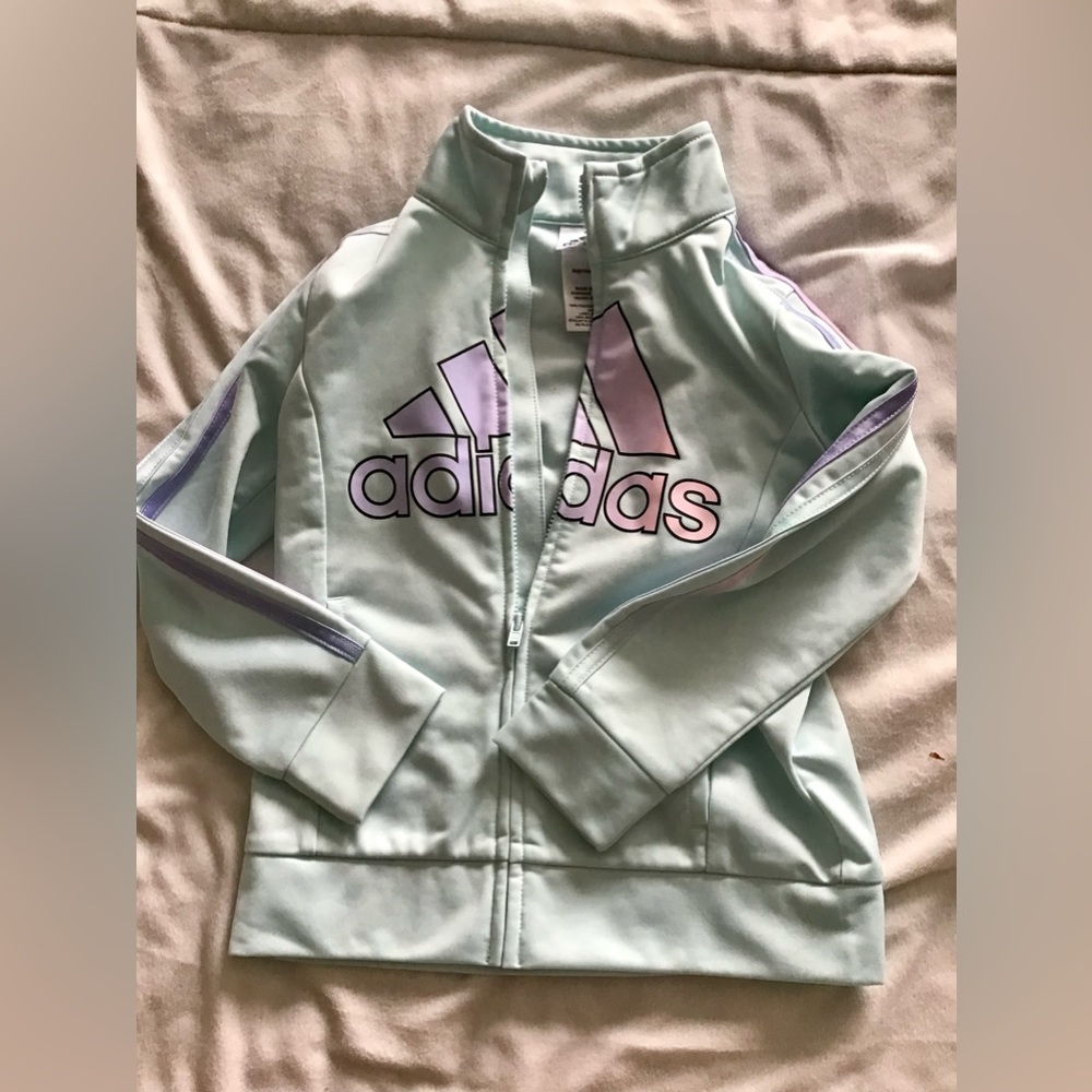 Girls Adidas Zip-up Jacket